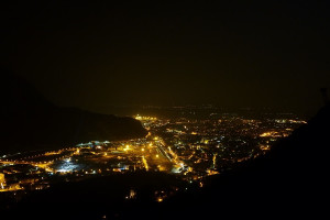 Evening mood over Bolzano