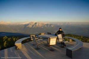 Rundum-Aussicht in Südtirol