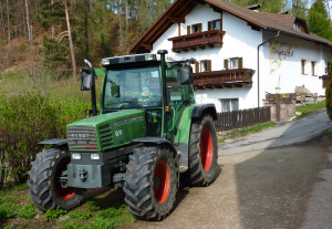Our big tractor.