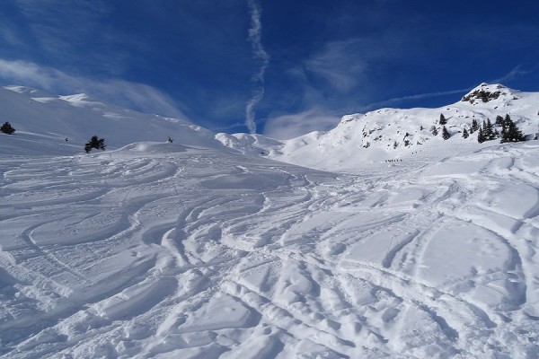 Perfekte Skiverhältnisse auf Südtirols Skipisten. Skiurlaub vom Feinsten.