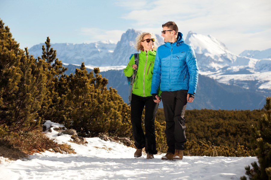 Winterurlaub in den Südtiroler Bergen