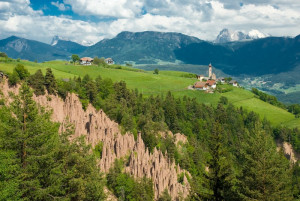 Beeindruckender Ausblick auf die Dolomiten